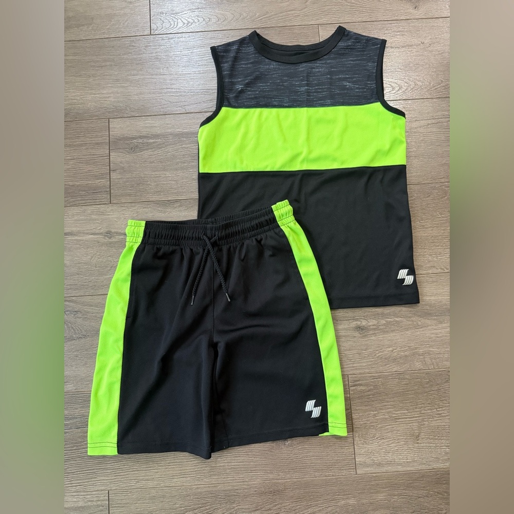 Place Sport Black/green Performance set